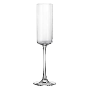 Jogo De Taças Para Champanhe Em Cristal Kubitto Com 6 Peças 160ml Bohemia