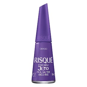 Esmalte Risqué é do Meu Jeito Fica, Vai Ter Arco-Íris Cremoso 8ml