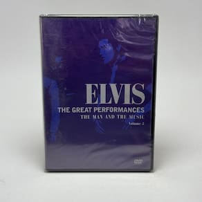 Dvd Elvis - The Great Performances The Man And The Music