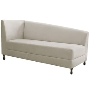 Diva Recamier Heitor 160cm Lado Direito Linho Bege