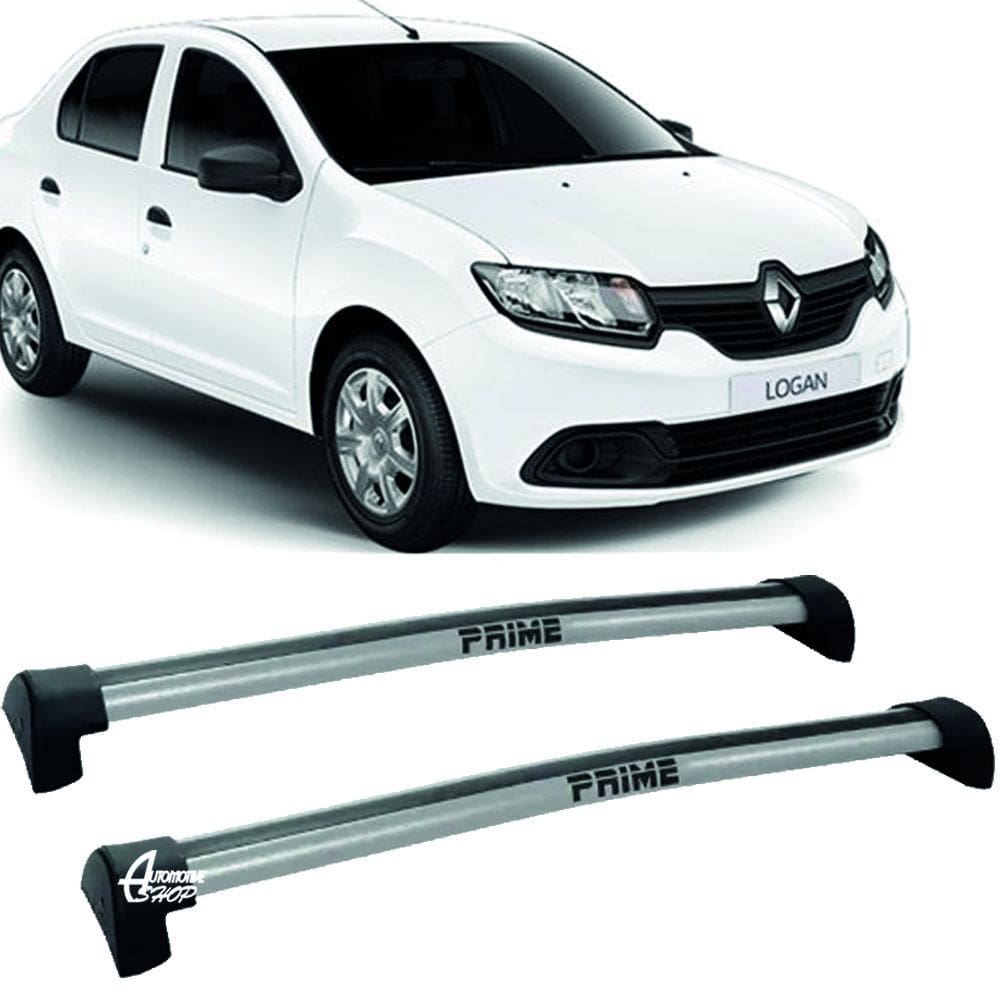 Rack Teto Aluminio Prime Renault Logan 14 PTA PR044 Furar