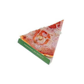 Kit C/2 Pct Emb.Papel Cartao Suporte Fatia De Pizza C/ 50 Un