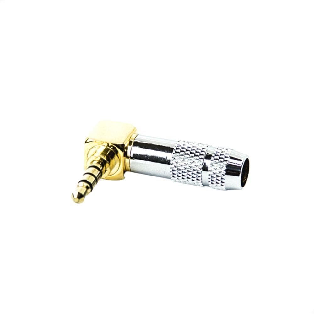 Conector Plug P3 90° Graus Profissional