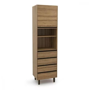 Paneleiro Confort Com Espaço Para Microondas Cinamomo Batrol Cinamomo