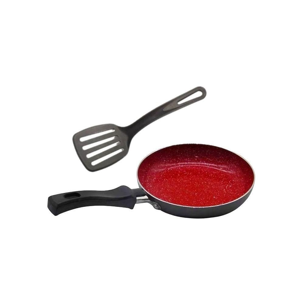 Frigideira Nano Cerâmica Marmorizada Sem óleo Duralar E 14cm