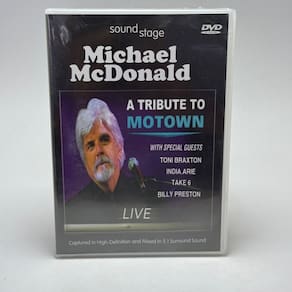 Dvd Michael Mc Donald - A Tribute To Motown
