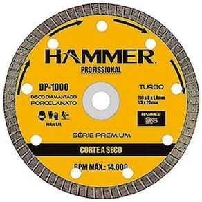 Disco Diamantado Porcelanato 4 Hammer Dp-1000