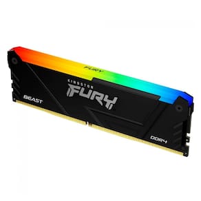 Memoria 8GB DDR4 Kingston Fury Beast RGB 3200Mhz KF432C16BB2A/8