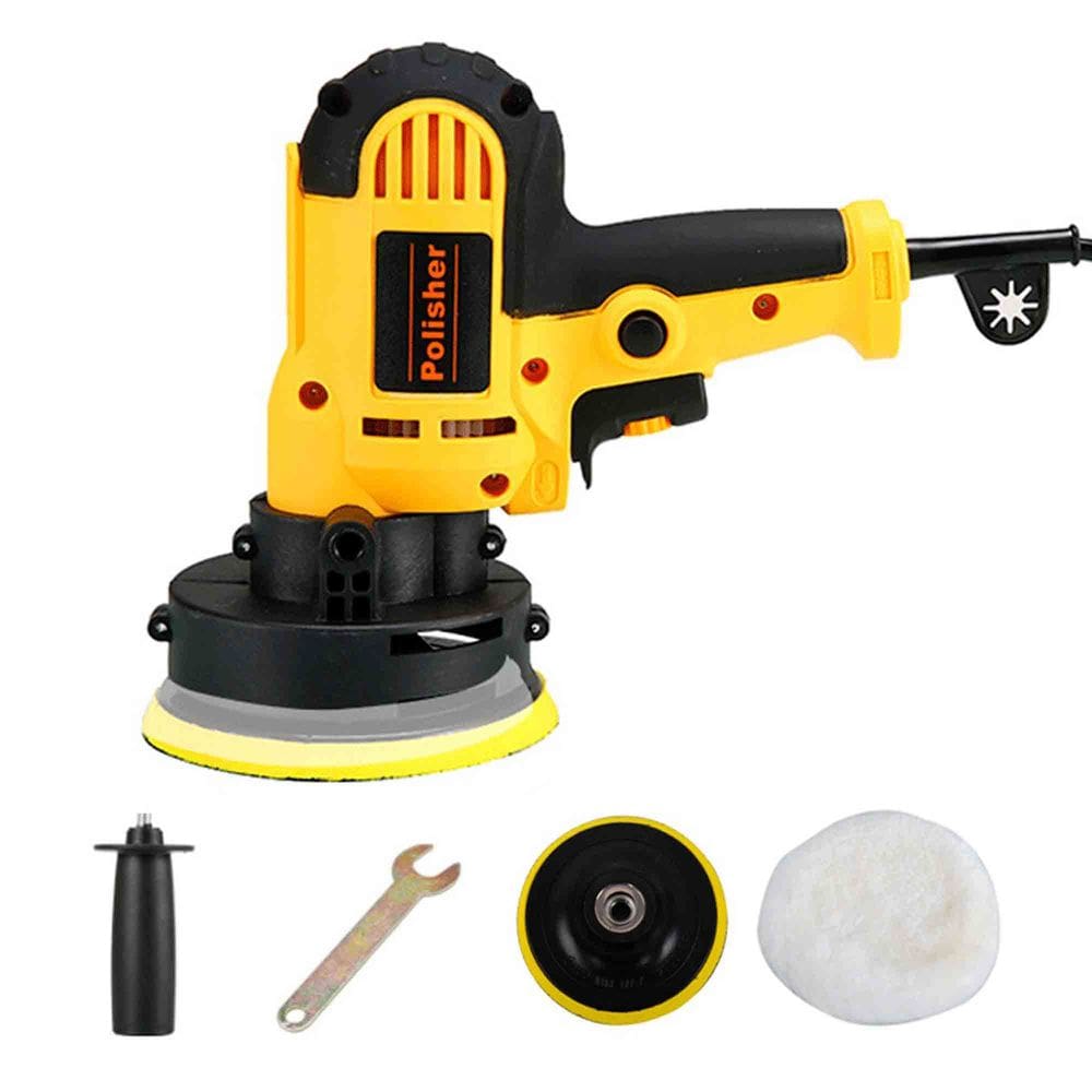 Maquina Polidora Lixadeira Polimento Politriz Ferramenta Pintura Portatil Carro Polir Lixar 700W