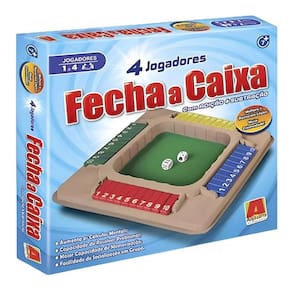Jogo De Matemática Fecha a Caixa Jogo Infantil Algazarra