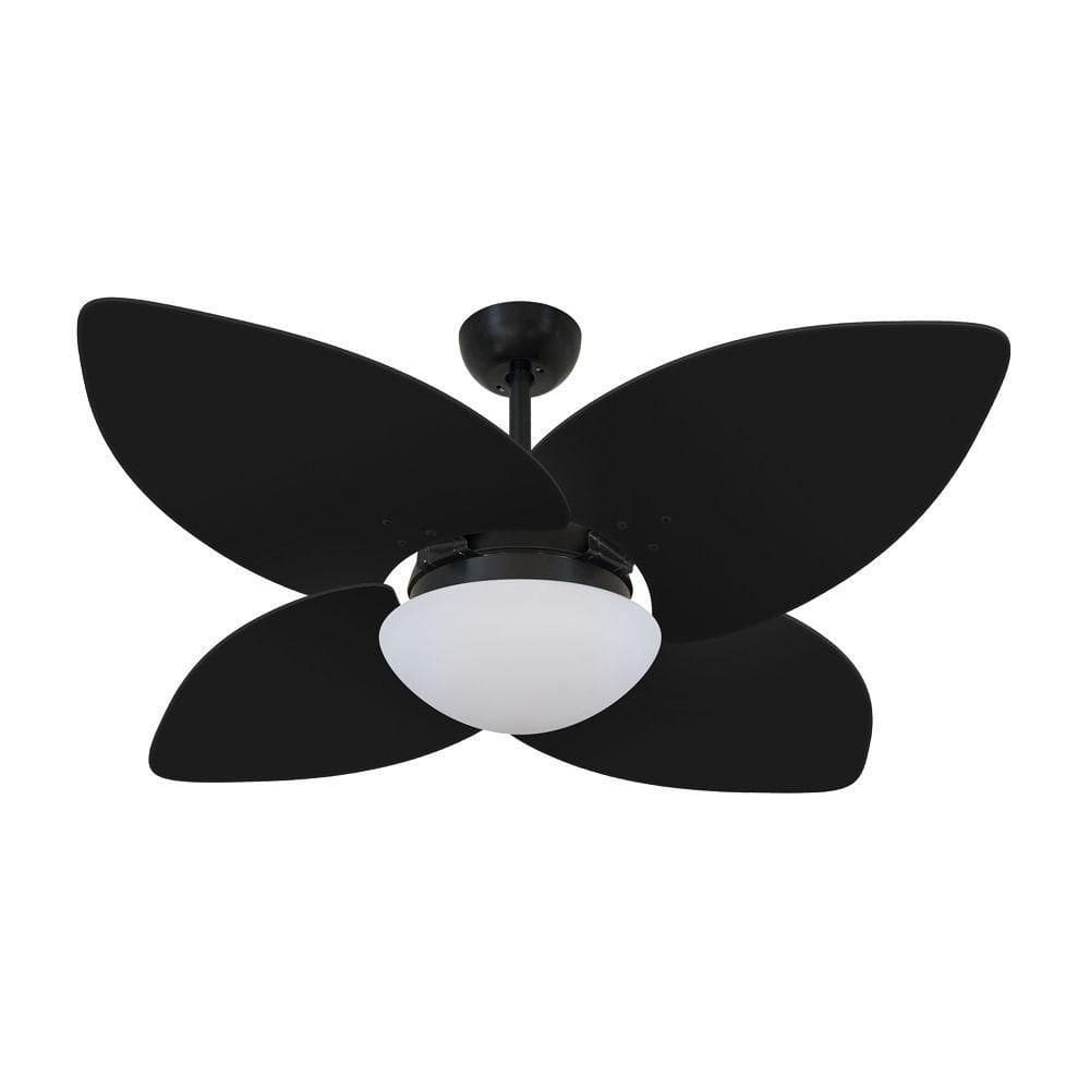 Ventilador De Teto Dormamu Nero 4 Pás Preto 220v