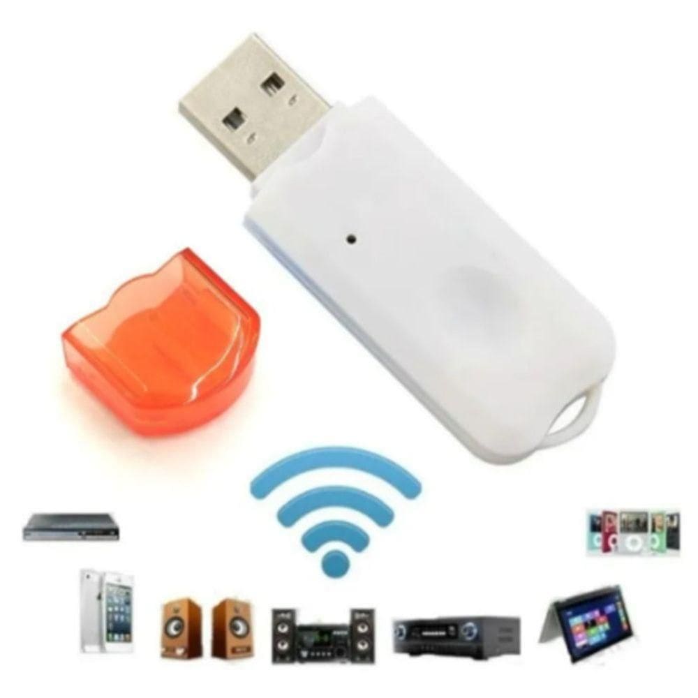 Cabo Adaptador Bluetooth Usb Para Carro E Som Muito Barato