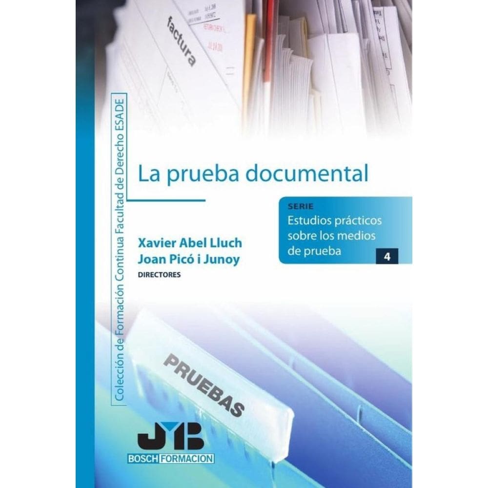 La prueba documental - Espanhol