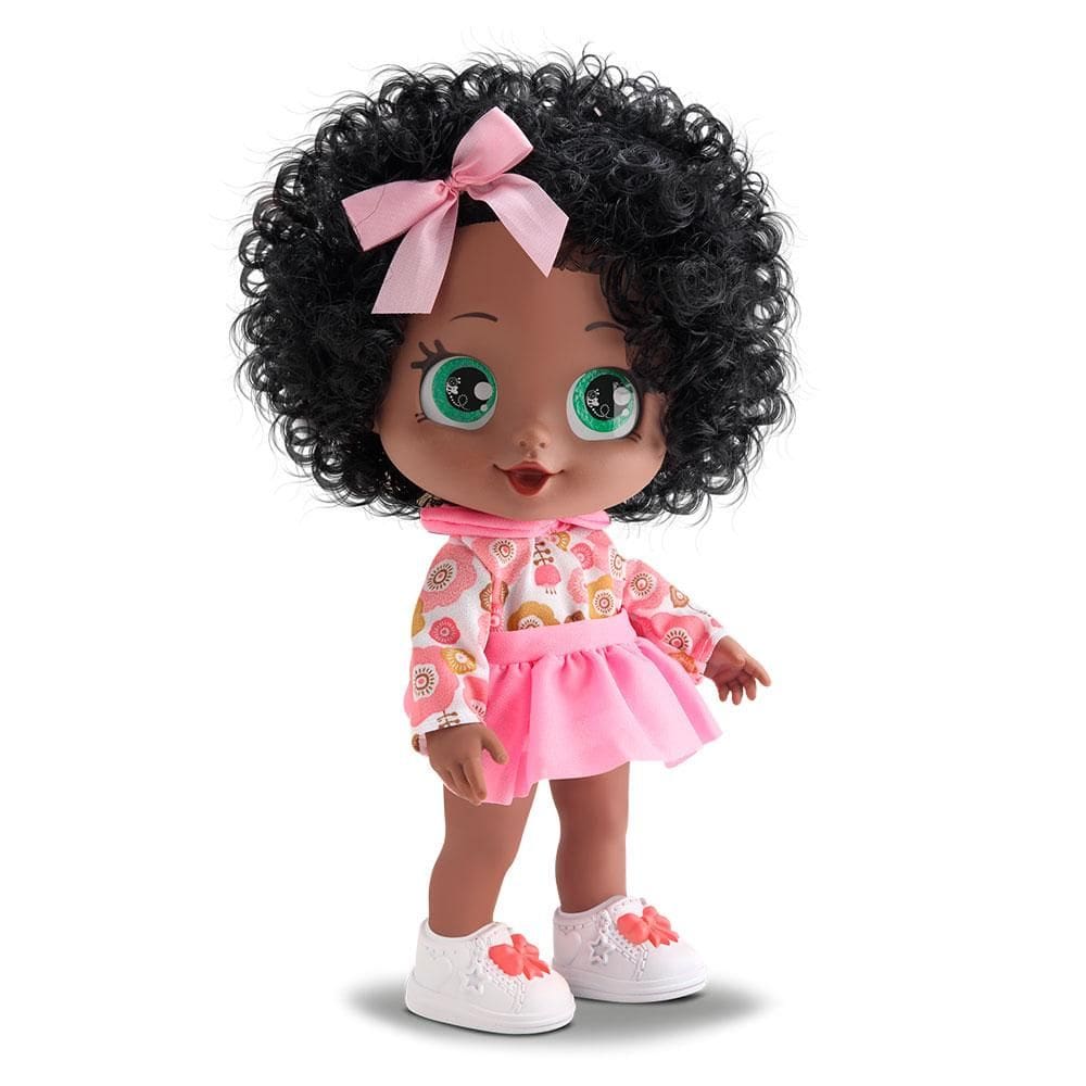 Boneca Brave Girls Medica Negra 780 Bee Toys