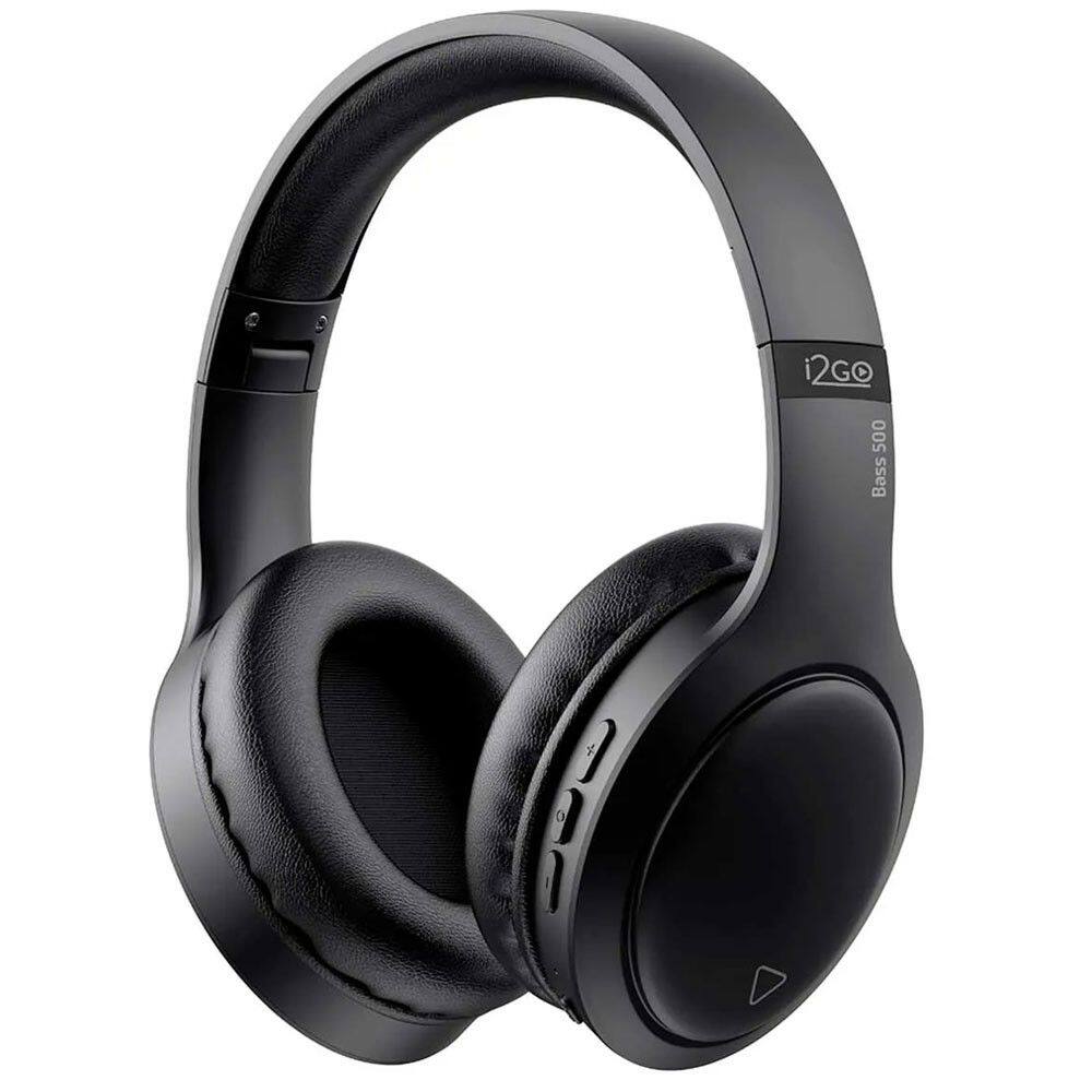 Headphone Bluetooth BASS 500 i2GO com Microfone | Casas Bahia