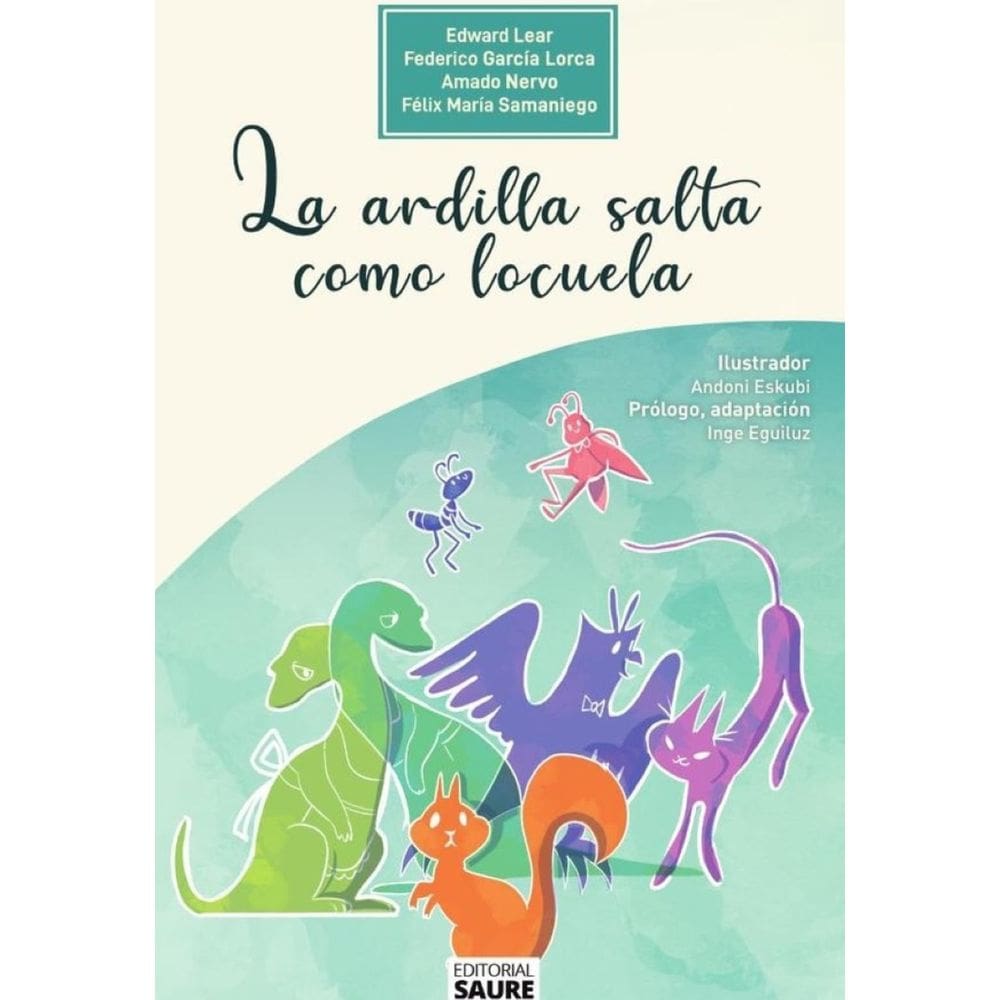 La ardilla salta como locuela - Espanhol