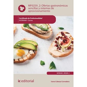 Ofertas gastronómicas sencillas y sistemas de aprovisionamiento. HOTR0408 - Cocina - Espanhol