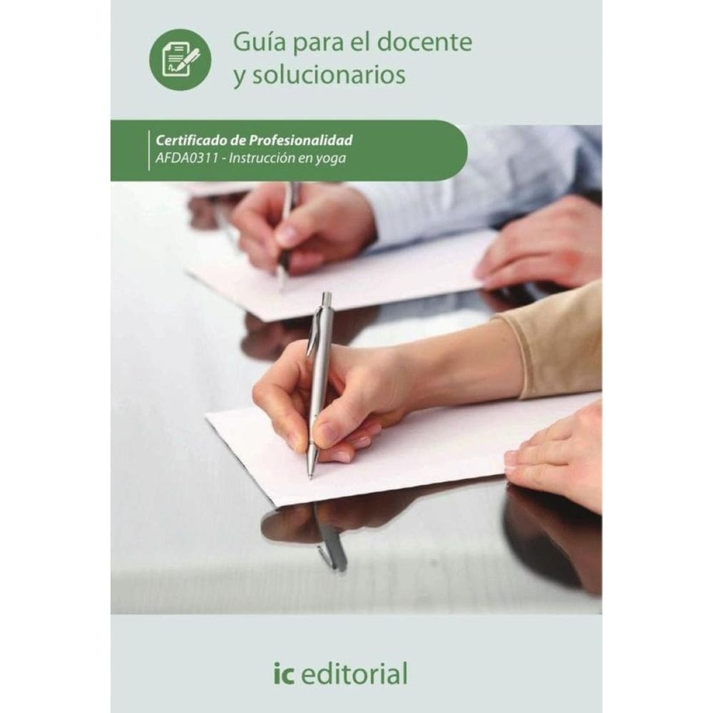 Instrucción en yoga. AFDA0311 - Guía para el docente y solucionarios - Espanhol
