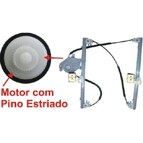 Máq. Do Vidro Elétrica Da Pta. Diant. - Dir. S/motor Fix. Bosch Estriado - Santana E Quantum Após 97 [F103]