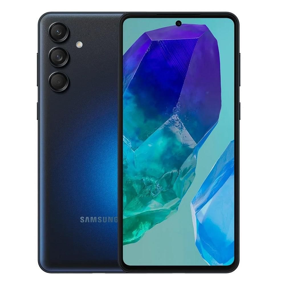 Smartphone Galaxy M55 5G, 256GB, Tela 6.7", Câmeras 50MP+8MP+2Mp, Azul Escuro, SM-M556BZKMZTO, SAMSUNG SAMSUNG