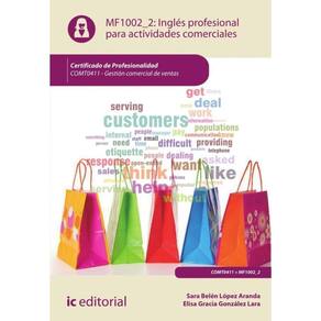 Inglés profesional para actividades comerciales. COMT0411 - Gestión comercial de ventas - Espanhol