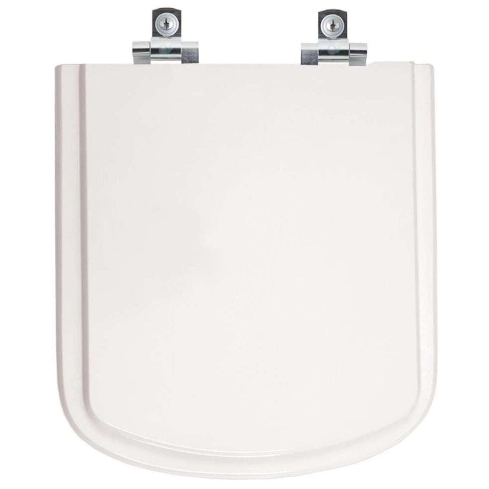 Assento Sanitário com Fechamento Lento Aquila Branco para vaso Eternit