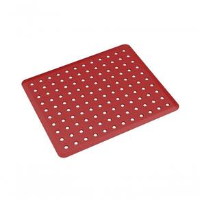 Grade De Pia Basic 32,8 X 27,8 X 0,3 Cm Vermelho Bold Coza