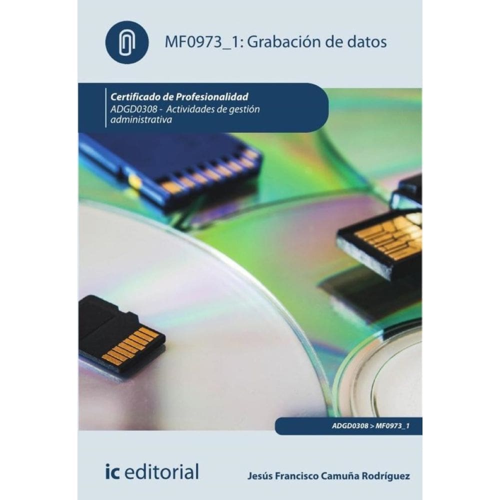 Grabación de datos. ADGD0308 - Actividades de gestión administrativa - Espanhol