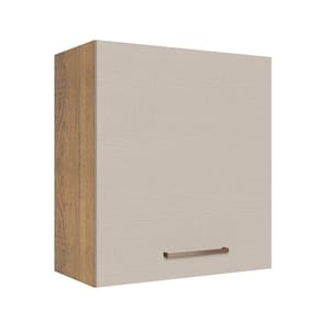 Armário Aéreo 60 Cm 1 Porta Agata Madesa Rustic/crema