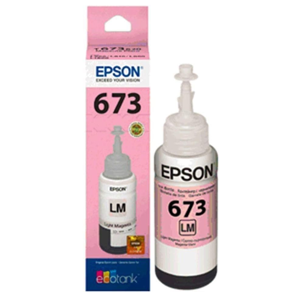 Refil De Tinta Epson Magenta Claro 70ml - T673620-al