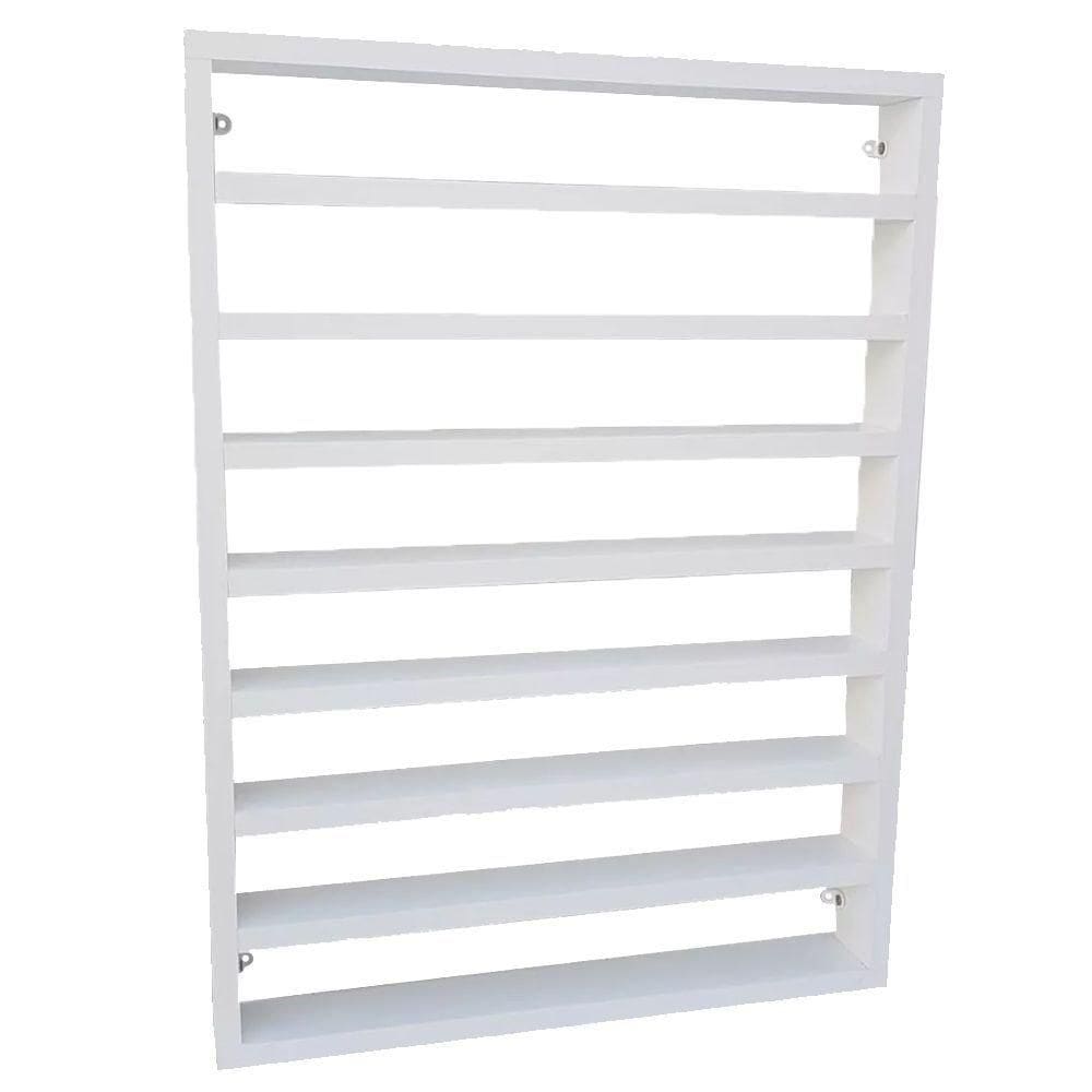 Prateleira Decorativa Coleções 60X45X5Cm Branco Mdf