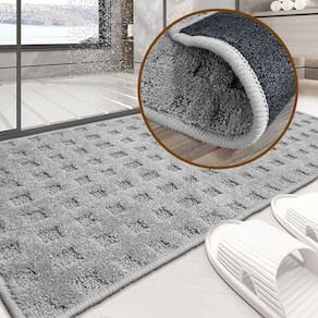 2 Tapete Banheiro Antiderrapante Grande Soft Re51 Js 50X100