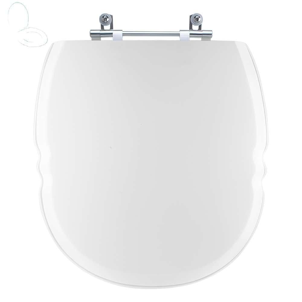 Tampa Vaso Sanitário Poliester Acrilico Massima Branco para bacia Incepa