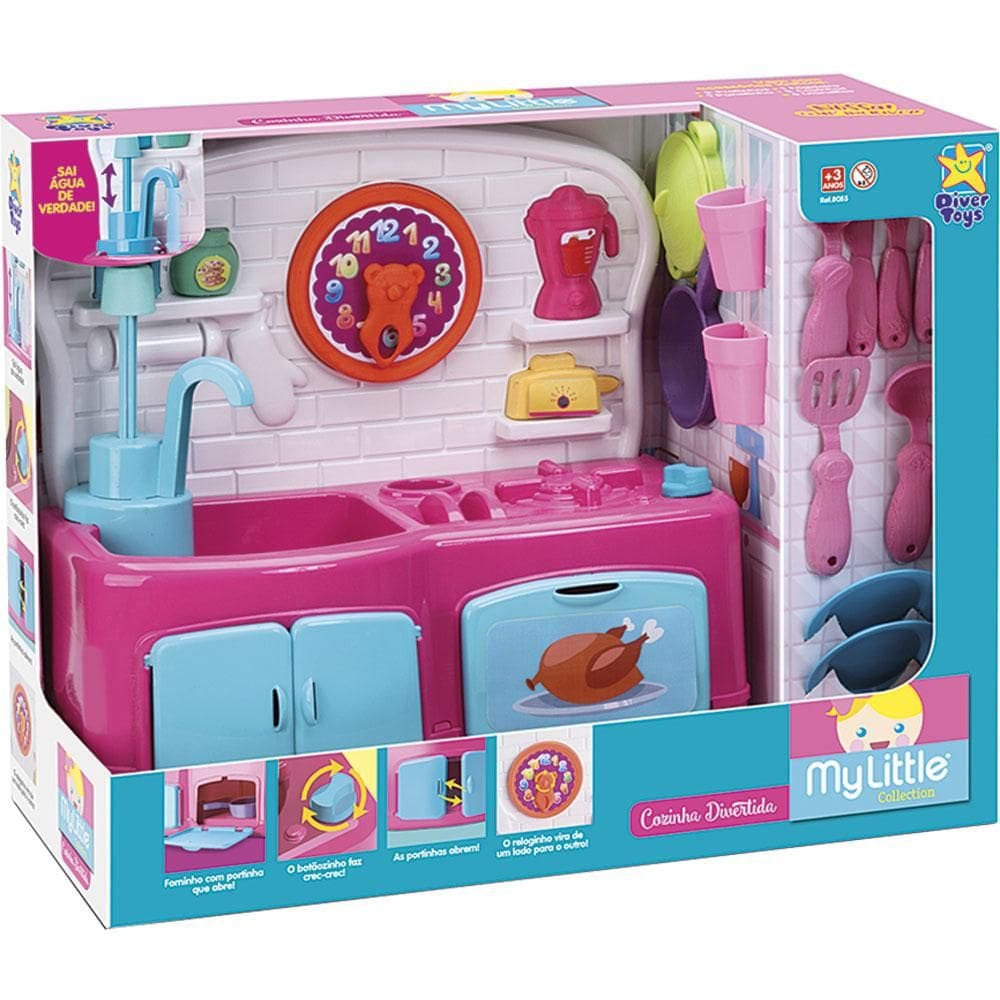 Cozinha Divertida Divertoys My Little Collection 8055