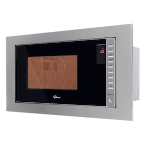 Micro-Ondas Fischer Fit Line Embutir 25L Moldura Inox 220V Com Função Descongelar 34900(98440)