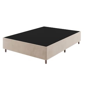 Base Box Casal Class (38X138x188cm) Turkey Creme - Casa Giulia
