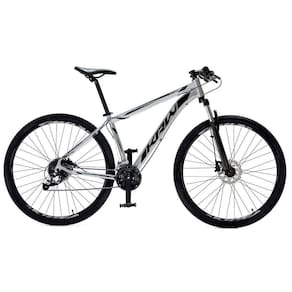 Bicicleta Aro29 Krw Alumínio Shimano 24v Freio Hidráulico S5 21 Prata-Preto