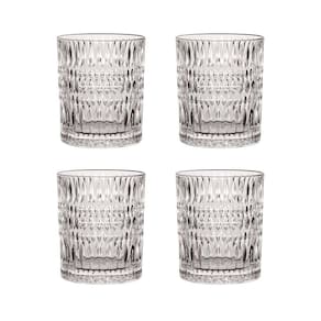 4 Copos Baixos Ethno Em Vidro Cristal 294ml Nachtmann