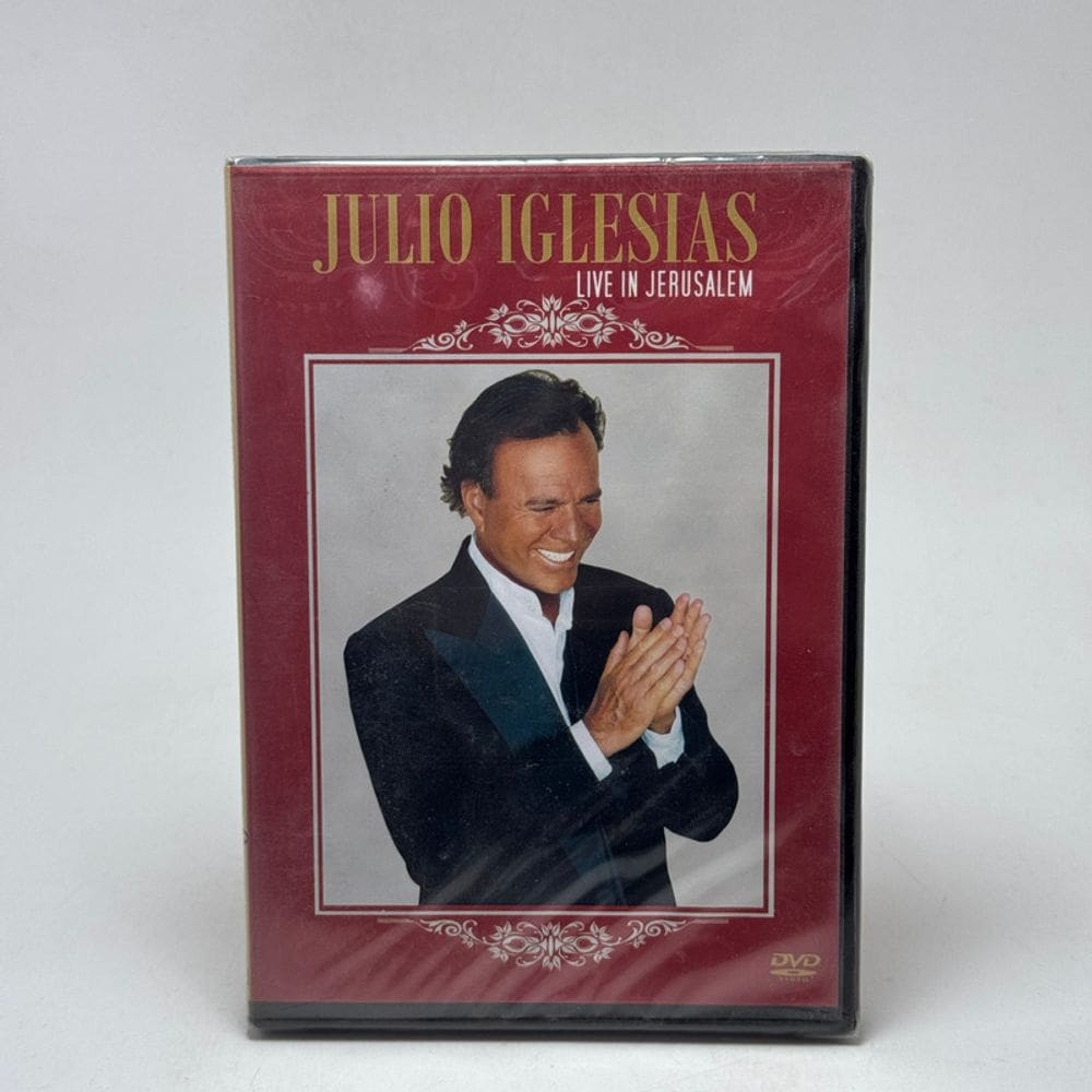 Dvd Julio Iglesias - Live In Jerusalém 2004