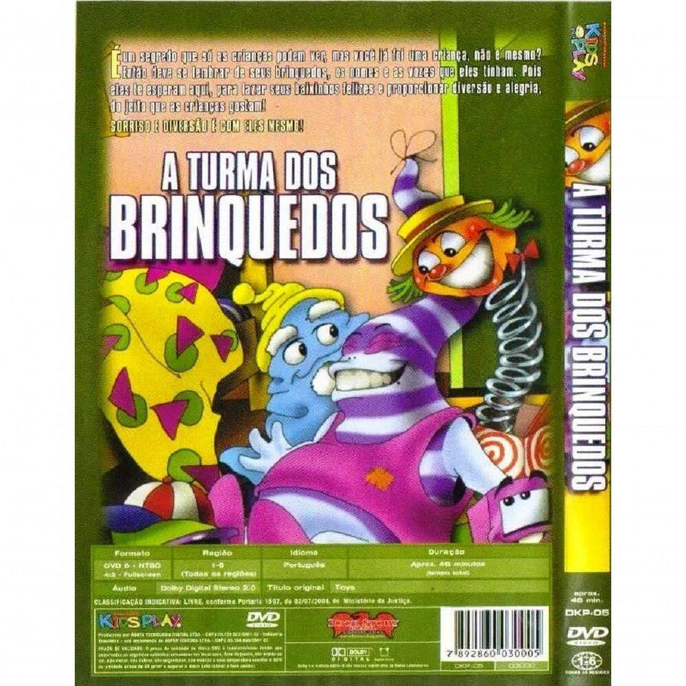Dvd Kids Play - A Turma Dos Brinquedos | Casas Bahia