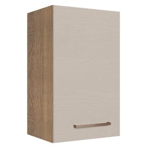 Armário Aéreo 40 Cm 1 Porta Agata Madesa Rustic/crema