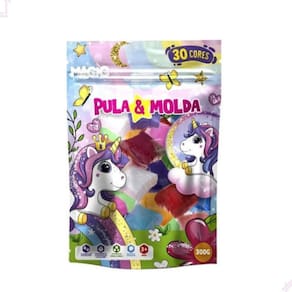 Massa De EVA Pula E Molda Massinha Colorida 30 Cores Infantil