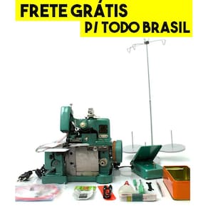 Máquina Overlock Semi Industrial Gn1  + Acessórios