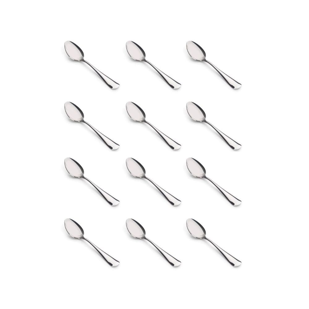 Jogo De Colher De Sobremesa Bistrô Inox Brinox Kit 12 Peças
