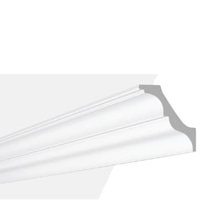 Kit com 5 Barras Rodateto At 95x100mm Metro Linear Nomastyl Gart 6m Branco