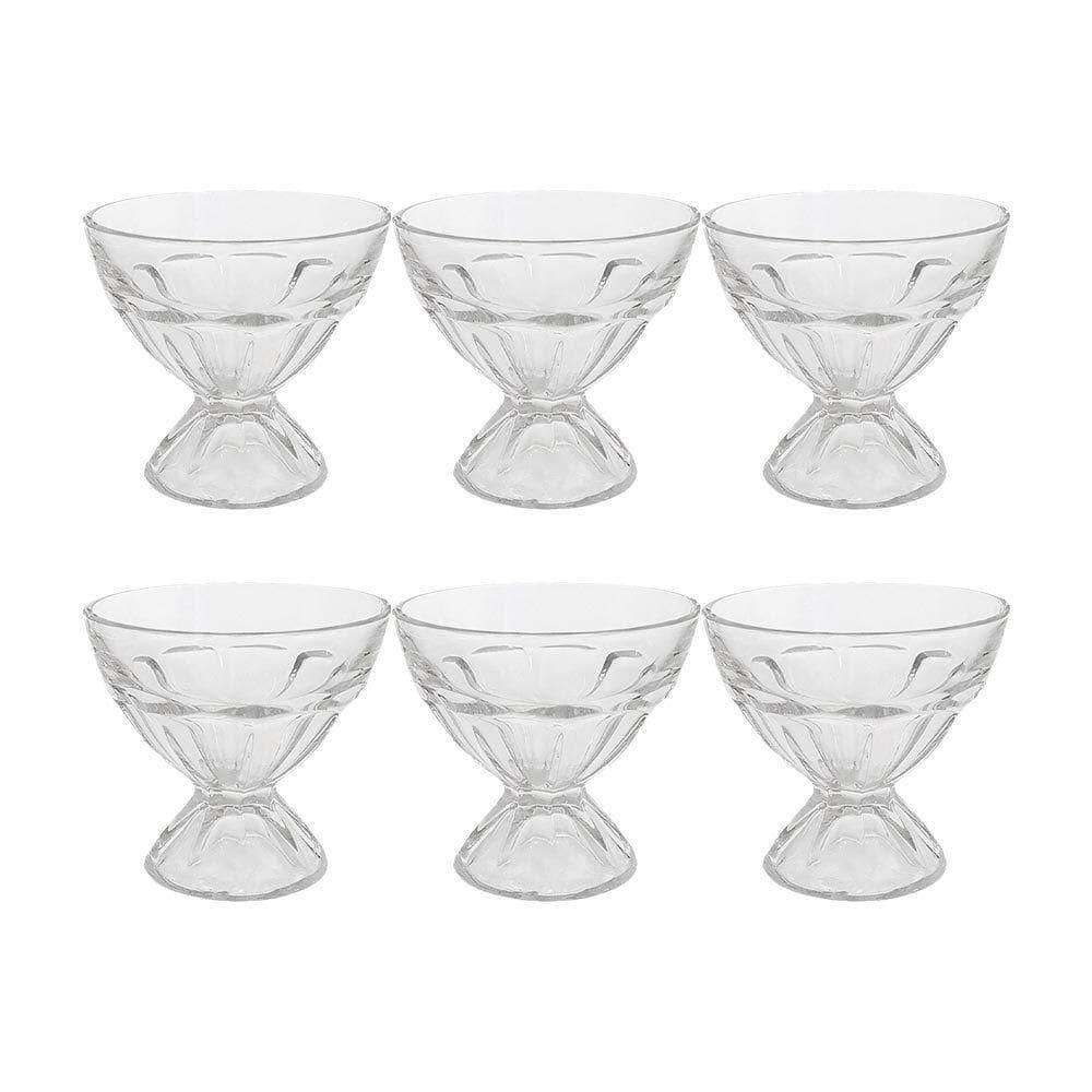 Kit 6 Taças De Sorvete Casa blanca Em Casa Tem 100ml