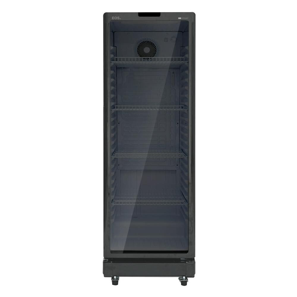 Refrigerador Expositor Vertical EOS 286 Litros Eco Gelo Digital All Black EEV260P 110V