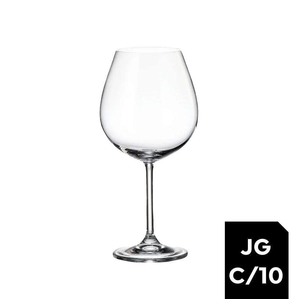 Jogo 10 Taças Cristal Ecologico Degustação 650ml Bohemia