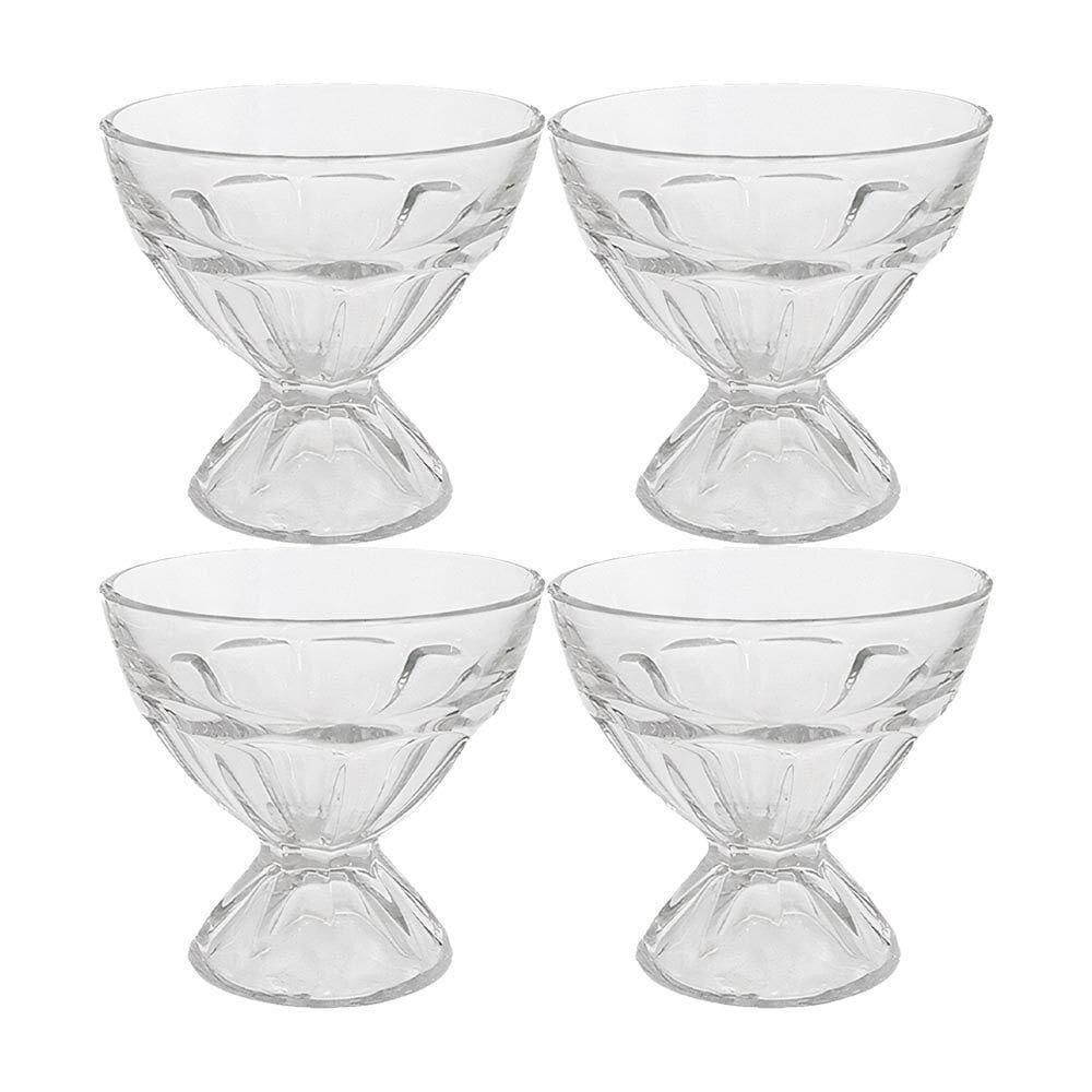 Kit 4 Taças De Sorvete Casablanca Em Casa Tem 100ml