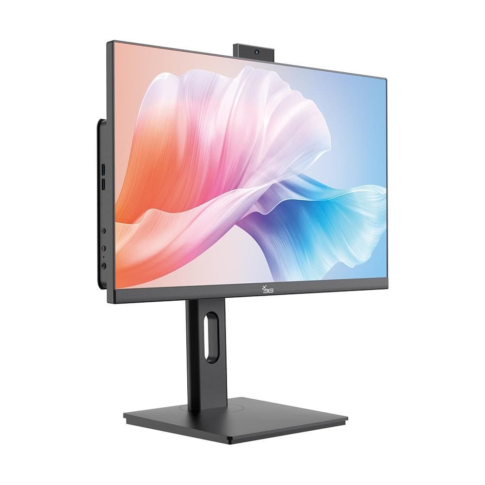 Computador All In One 24", Intel Core I7, 16Gb, Ssd 512Gb, Webcam, Wifi, Bluetooth, Windows 10, Preto - 3Green Unique AI3G-035